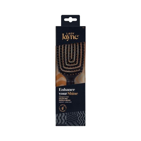 Lady Jayne Salon Professional Detangle Paddle & Finish Brush | 1 each