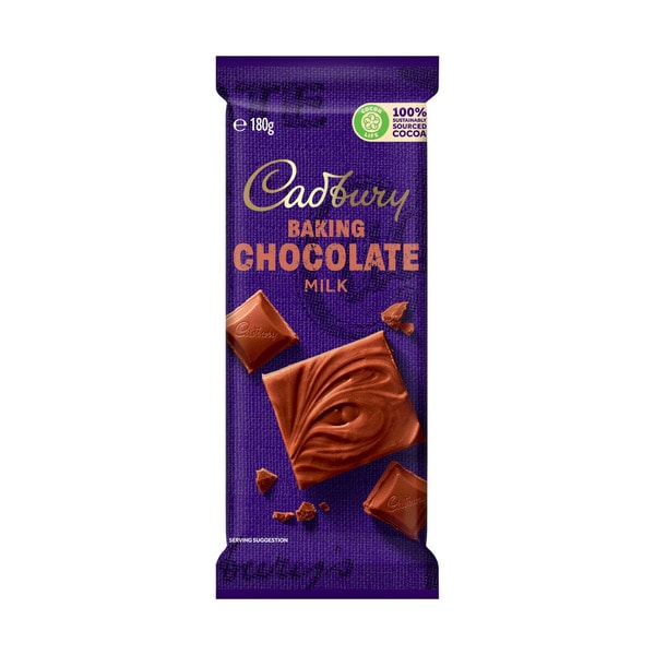 Cadbury Milk Chocolate Baking Block | 180g