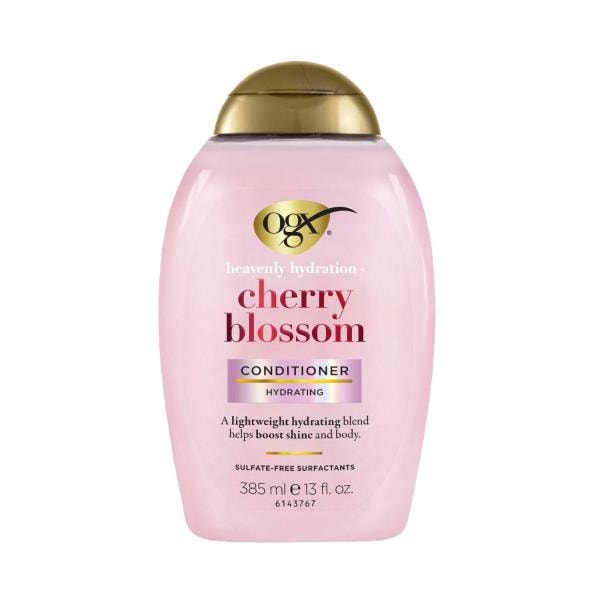 Ogx Heavenly Hydration + Shine Cherry Blossom Conditioner For Thin & Fine Hair | 385mL