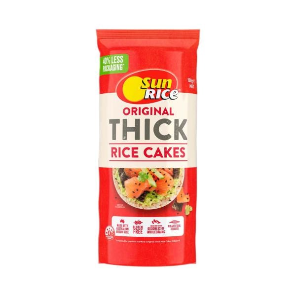 Sunrice Original Thick Rice Cakes | 150g