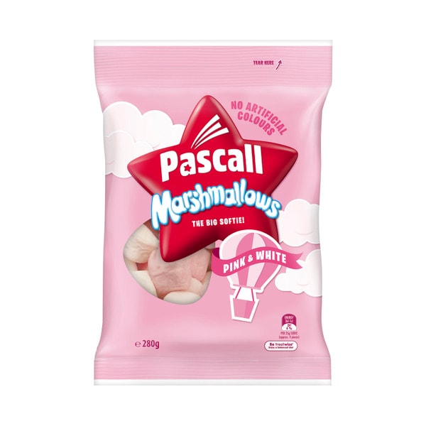 Pascall Pink and White Marshmallows | 280g