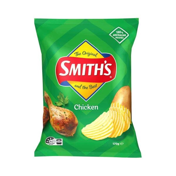 Smith's Crinkle Cut Chicken Potato Chips | 170g