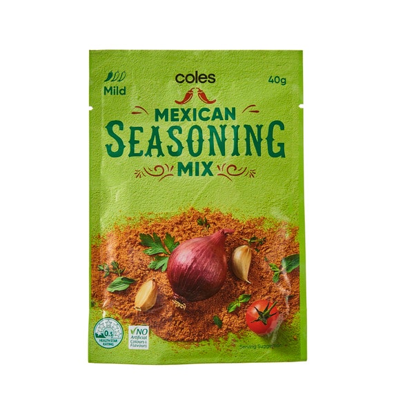 Coles Mexican Seasoning Mix Mild | 40g