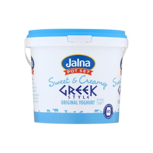 Jalna Sweet & Creamy Greek Yoghurt | 2kg
