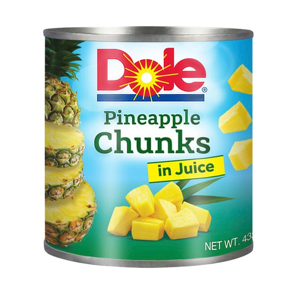 Dole Pineapple Chunks In Juice | 432g
