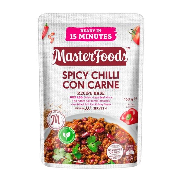 MasterFoods Spicy Chilli Con Carne Recipe Base | 160g