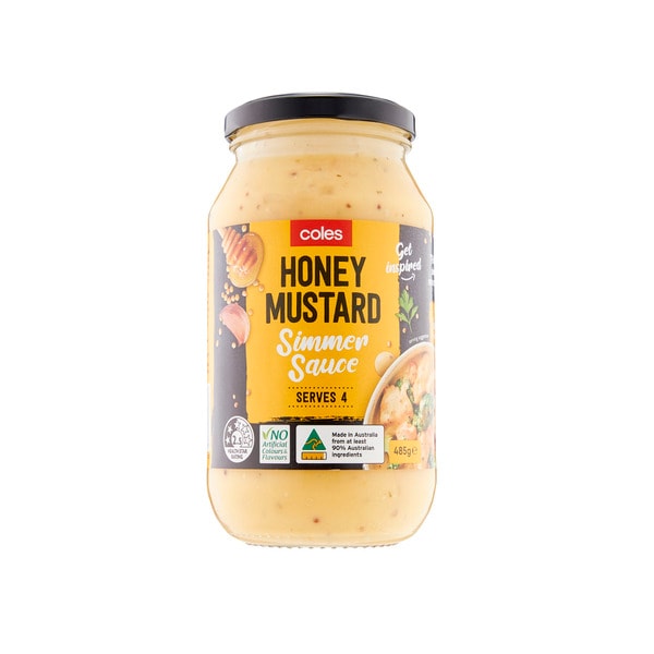 Coles Simmer Sauce Honey Mustard | 485g