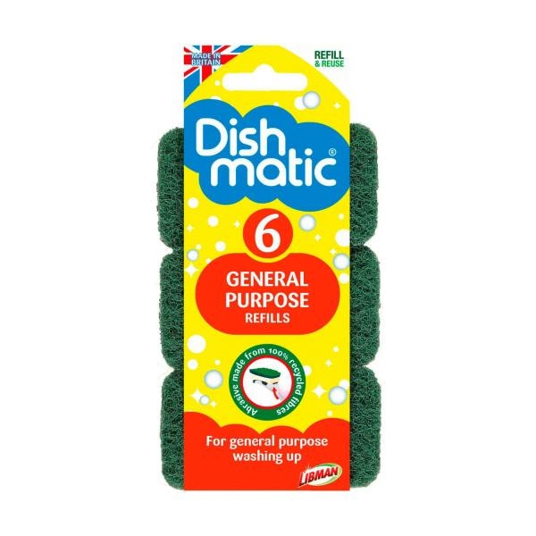 Dishmatic Heavy Duty Refill | 6 pack