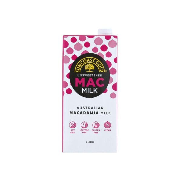 Suncoast Gold Macadamia Unsweetened Long Life Milk 1L | 1L