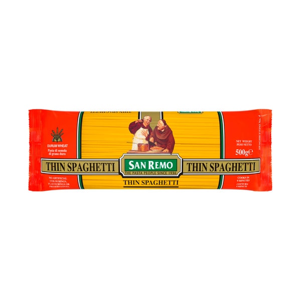 San Remo Thin Spaghetti No 4 | 500g