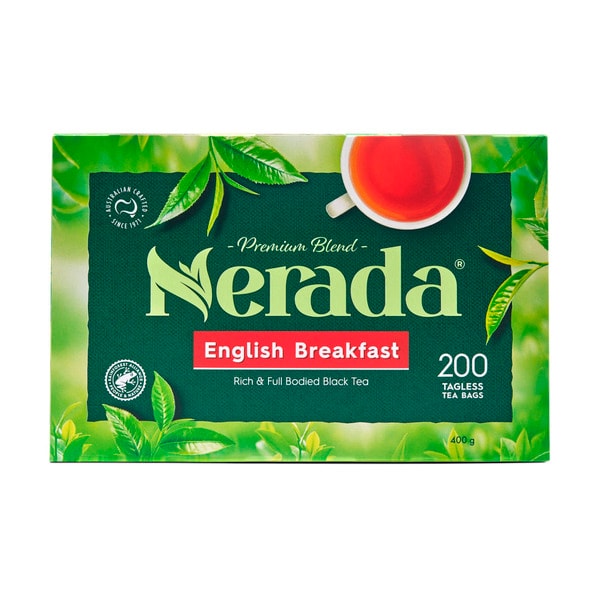 Nerada Cup Or Pot Tea Bags 200 pack | 400g
