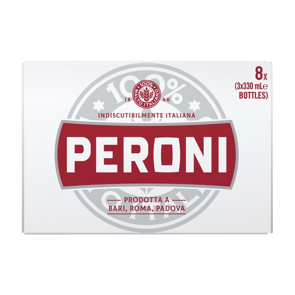 Peroni Red Imported Bottle 330mL | 24 Pack