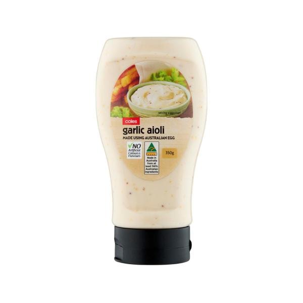 Coles Garlic Aioli | 350g