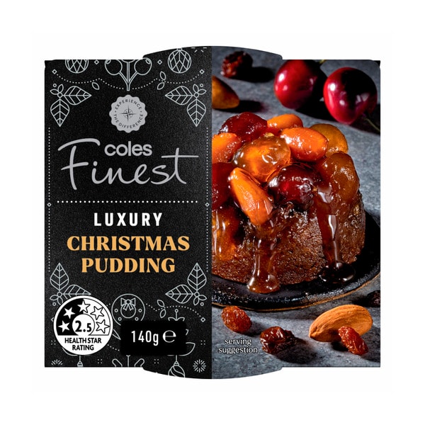 Coles Finest Luxury Christmas Pudding Small | 140g