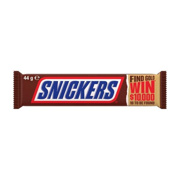 Snickers Chocolate Bar Peanuts Caramel Nougat | 44g