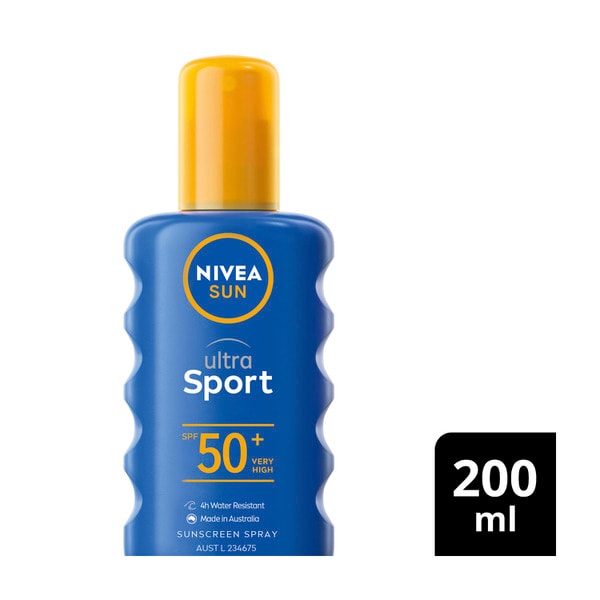 Nivea Sun SPF 50+ Sunscreen Ultra Sport Spray | 200mL