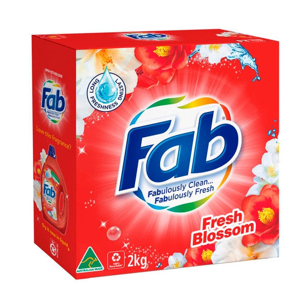 Fab Ultra Sunshine Fresh Top & Front Loader Laundry Powder | 2kg