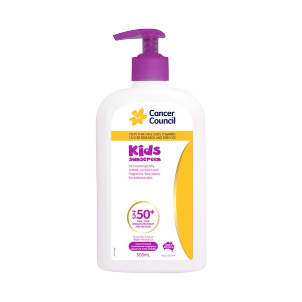 Cancer Council SPF 50+ Kids Sunscreen | 500mL