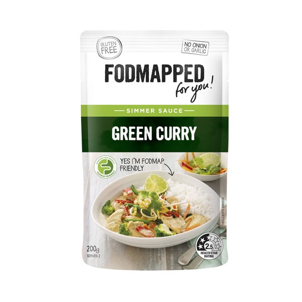 Fodmapped Green Curry Simmer Sauce | 200g