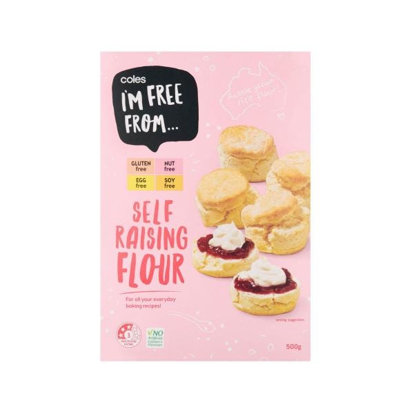 Coles Gluten Free Self Raising Flour | 500g