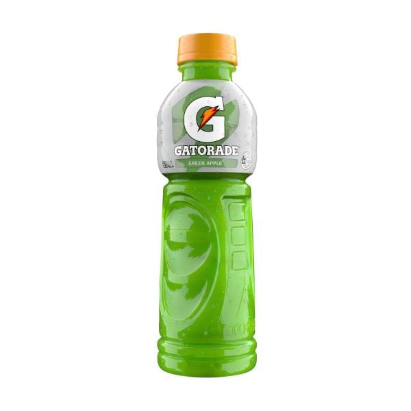 Gatorade Sports Drinks Green Apple Electrolyte Hydration Bottle | 600mL