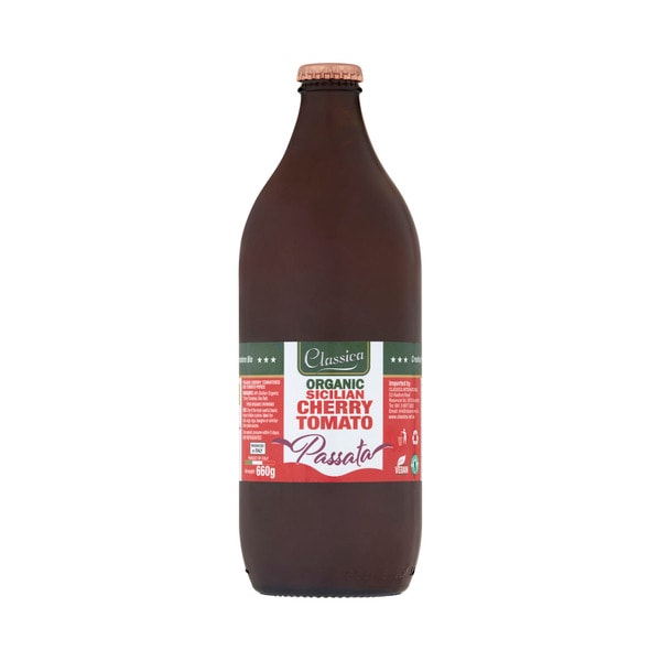 Classica Organic Cherry Tomato Puree Passata | 660g