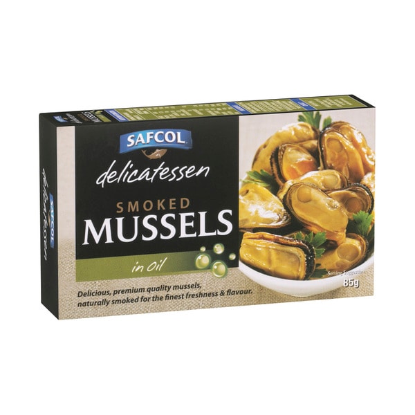 Safcol Smoked Mussels In Oil | 85g