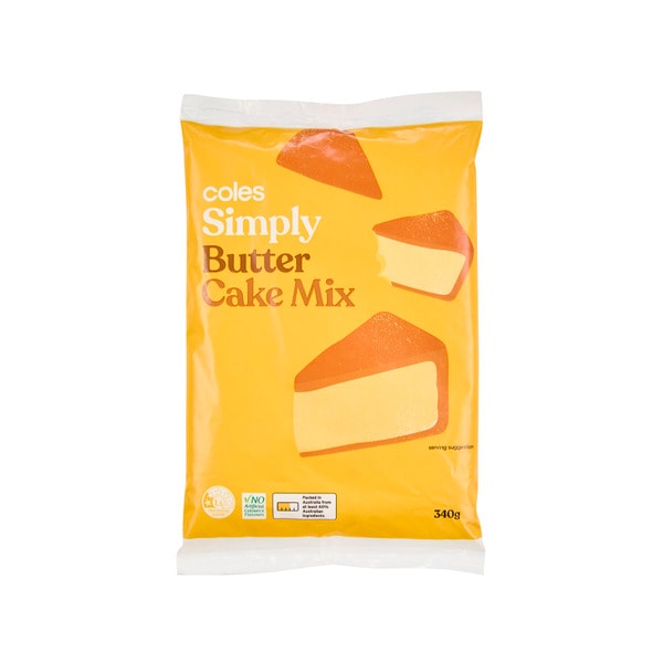 Coles Butter Cake Mix | 340g