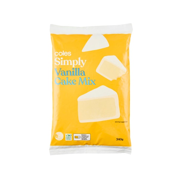 Coles Cake Mix Vanilla | 340g