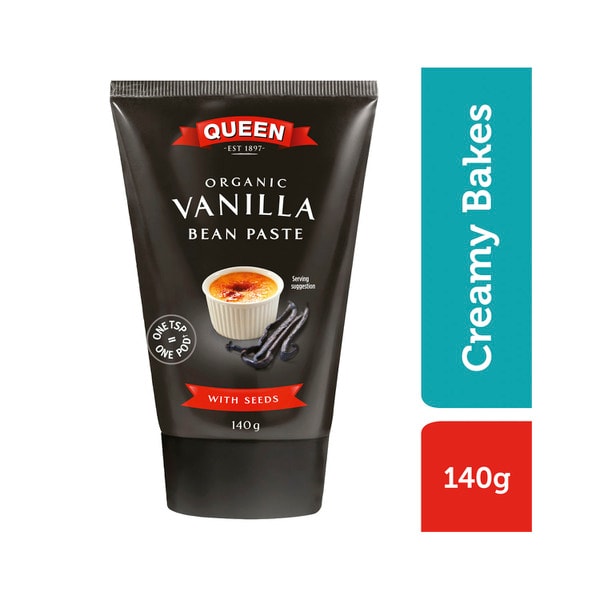 Queen Organic Vanilla Bean Paste | 140g