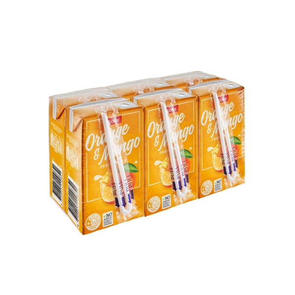 Coles Orange & Mango Fruit Drink 250Ml | 6 pack