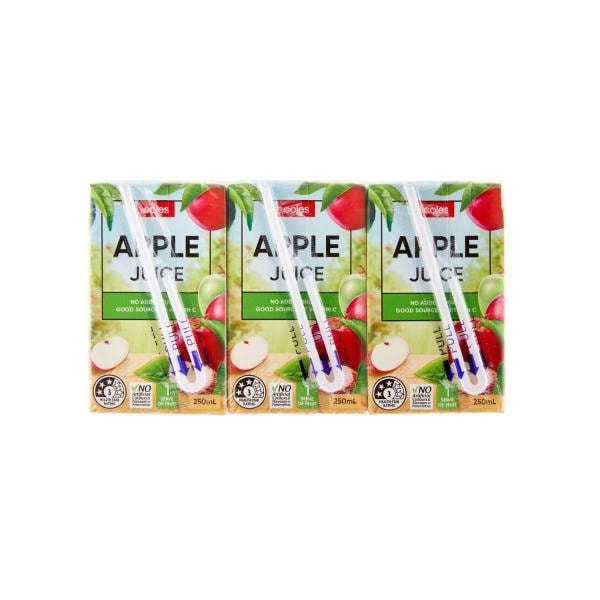 Coles Apple Juice 250mL | 6 pack