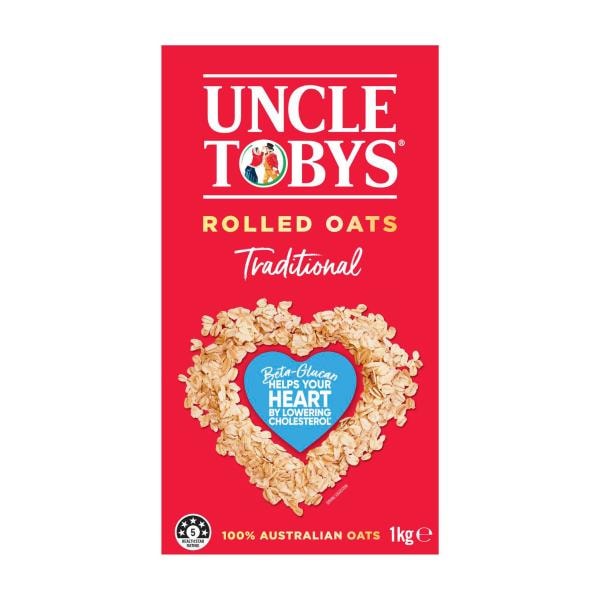 Uncle Tobys Traditional Porridge Oats | 1kg