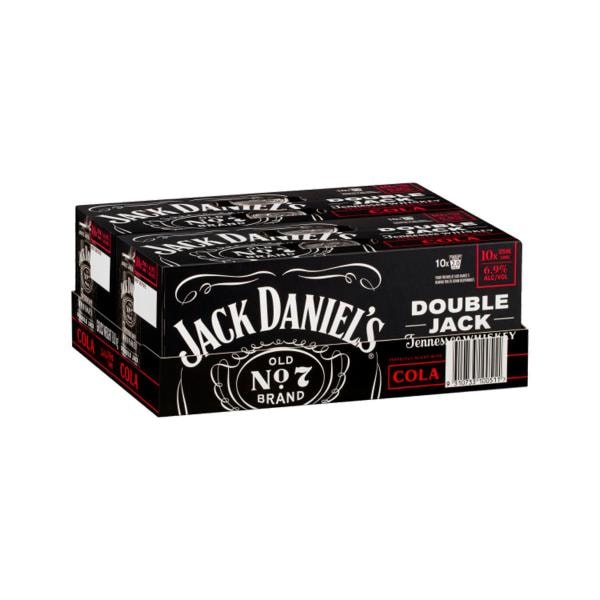 Jack Daniels Double Jack & Cola Can 375mL | 20 Pack
