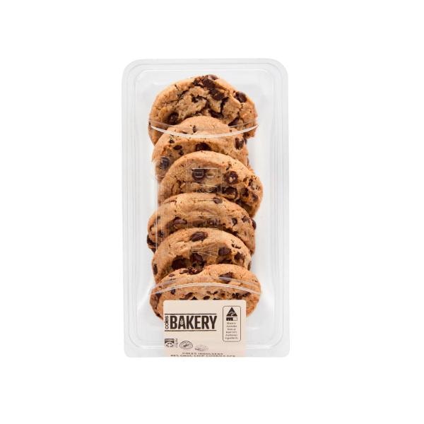 Coles Bakery Ultimate Chocolate Chip Cookie | 6 pack