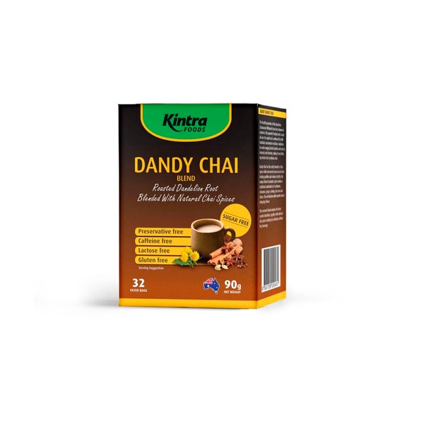 Kintra Foods Dandy Chai Blend Tea Bags 32 pack | 90g