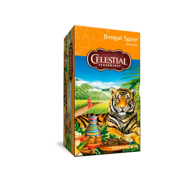 Celestial Seasonings Bengal Spice Tea Bags 20 pack | 47g