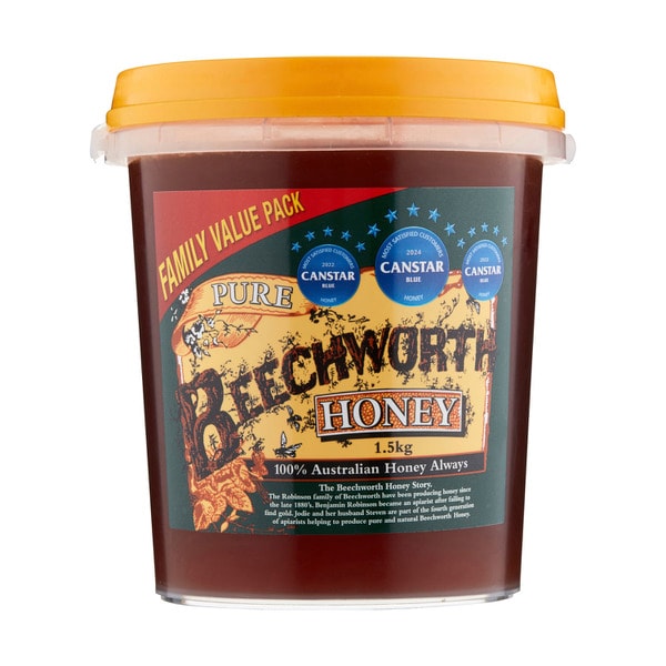 Beechworth Honey 100% Pure Australian Honey Tub | 1.5kg