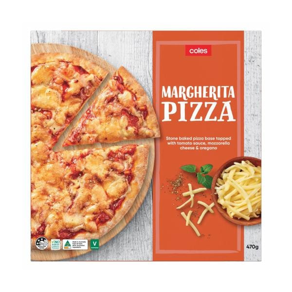 Coles Margherita Pizza | 470g