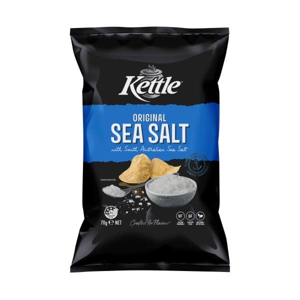 Kettle Sea Salt Potato Chips  | 70g
