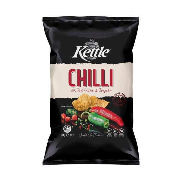 Kettle Chilli Potato Chips  | 70g