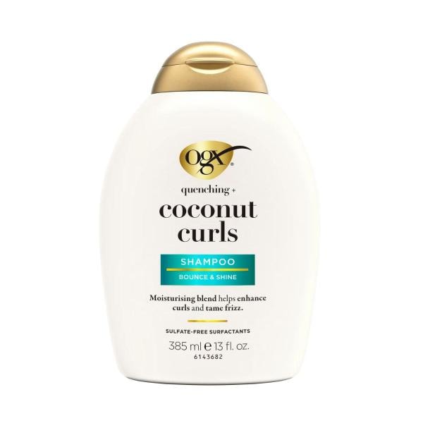 Ogx Quenching + Coconut Curls Shampoo For Curly Hair | 385mL