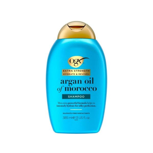 Ogx Extra Strength Hydrate & Repair + Argan Oil of Morocco Shampoo For Damaged Hair | 385mL