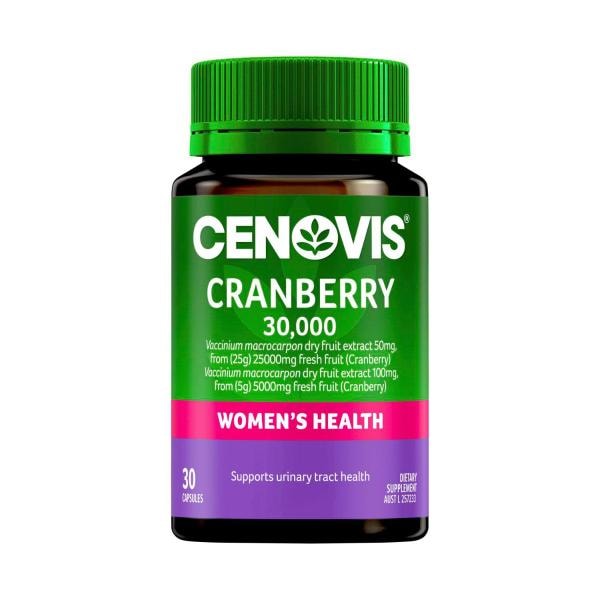 Cenovis Cranberry 30000mg Capsules | 30 Pack