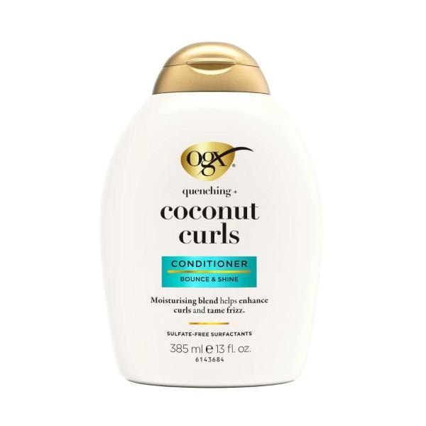 Ogx Quenching + Coconut Curls Conditioner For Curly Hair | 385mL