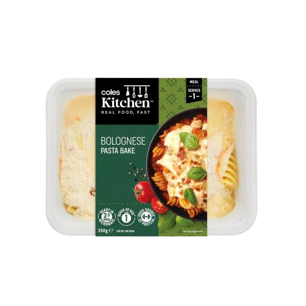 Coles Kitchen Bolognese Bake | 350g