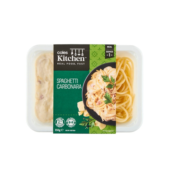Coles Kitchen Spaghetti Carbonara | 350g