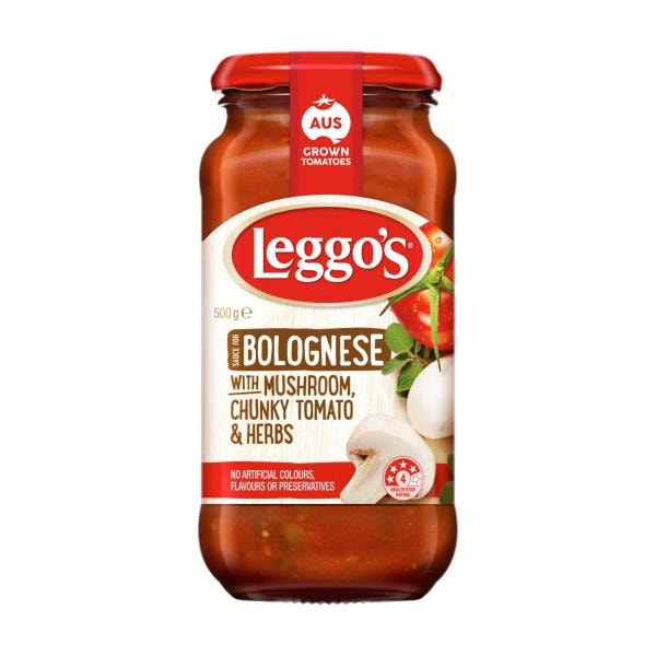 Leggo's Pasta Sauce Bolognese With Mushroom | 500g