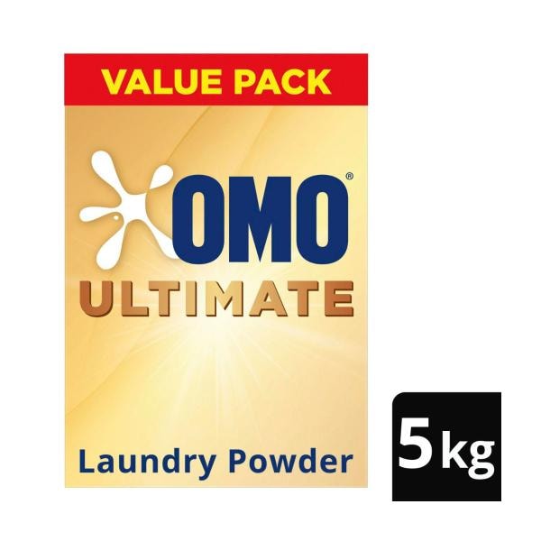 OMO Ultimate Laundry Detergent Washing Powder 100 Washes | 5kg