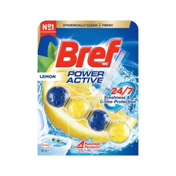 Bref Power Active Toilet Cleaner Lemon | 50g